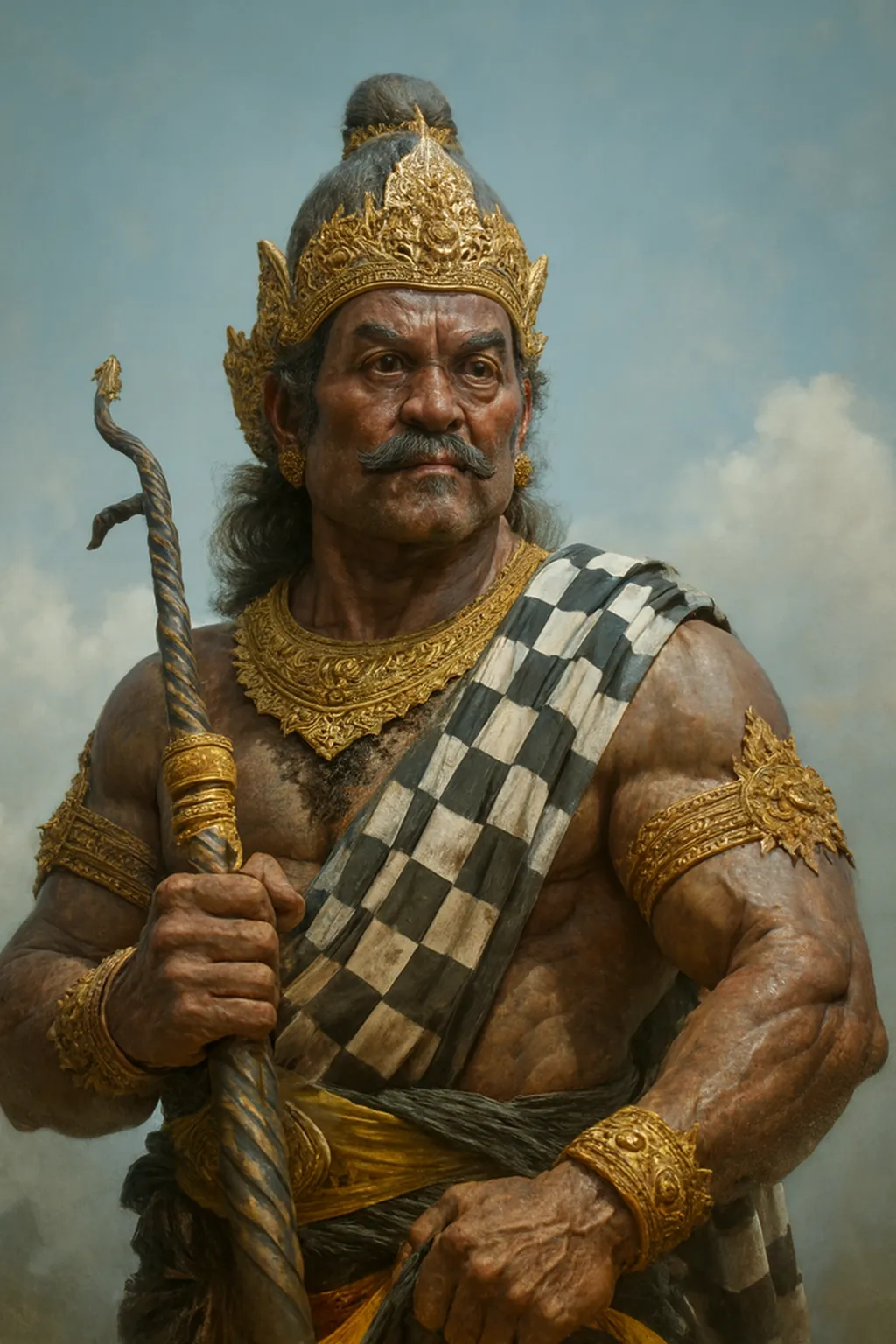 Kebo Iwa: Raksasa Bali yang Gagah, Bijak, dan Gugur karena Muslihat Majapahit